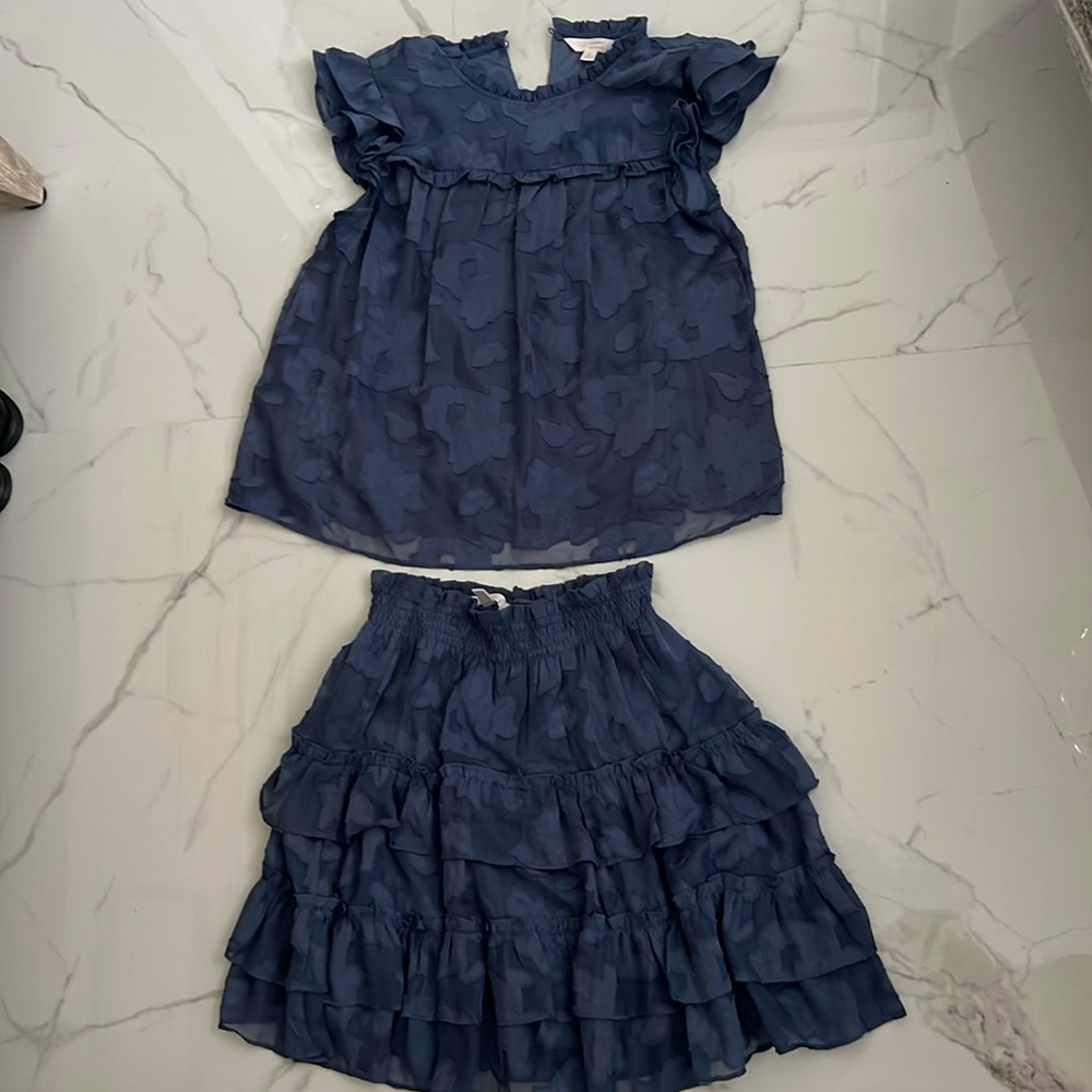 Lauren Conrad LC skirt and shirt set